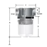 Séparateurs de Liquide STS 1&Prime; – 4&Prime; (SOLBERG)