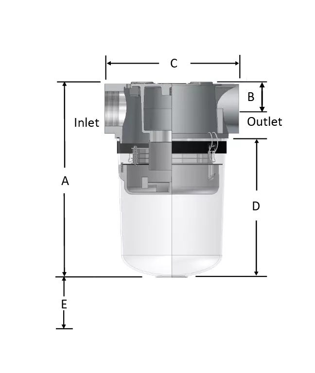 Séparateurs de Liquide STS 1&Prime; – 4&Prime; (SOLBERG)